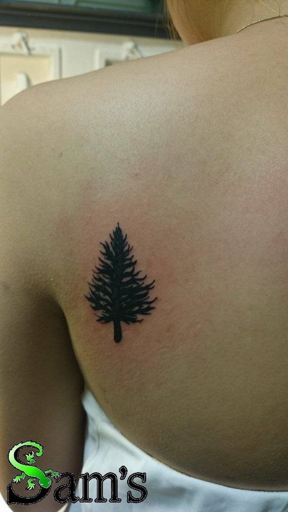 Tatouage sapin