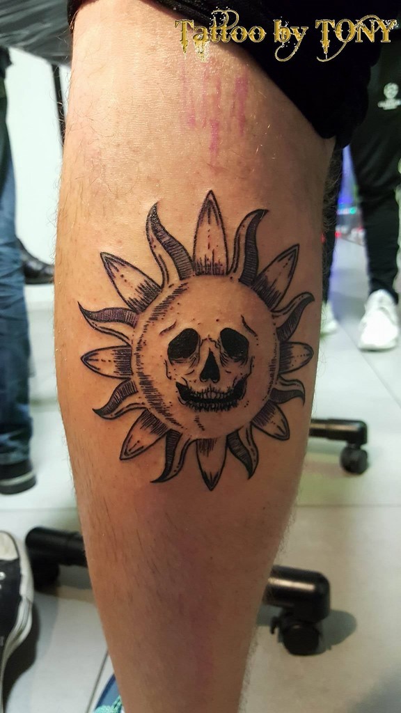 Tatouage Soleil