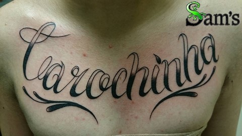 Tatouage écriture 