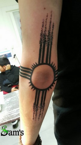 Tattoo coude