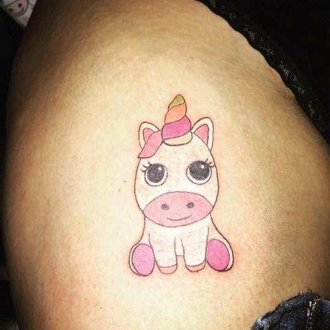 Tatouage licorne