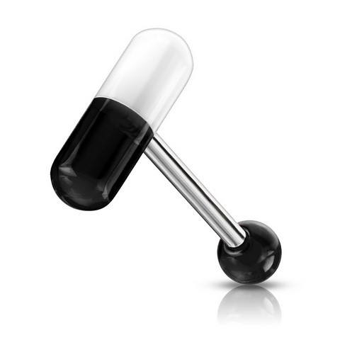 Piercing Langue barbell exta