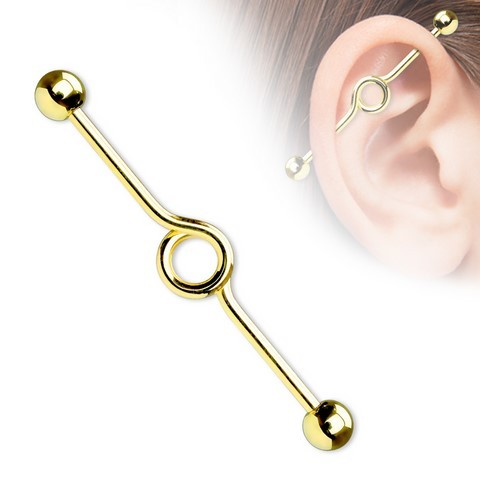 Bijou Piercing Oreille : Industriel