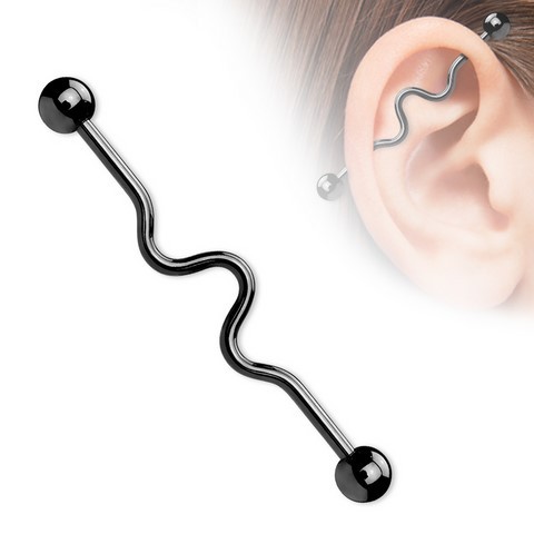 Bijou Piercing Oreille : Industriel