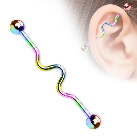 Bijou Piercing Oreille : Industriel