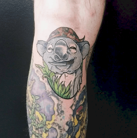 Tatouage Fantasy marvel manga