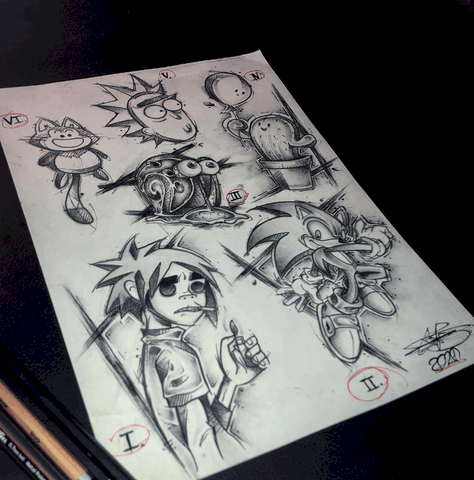 Tatouage dessin