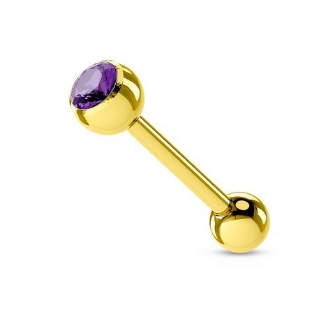 Piercing Langue barbell or