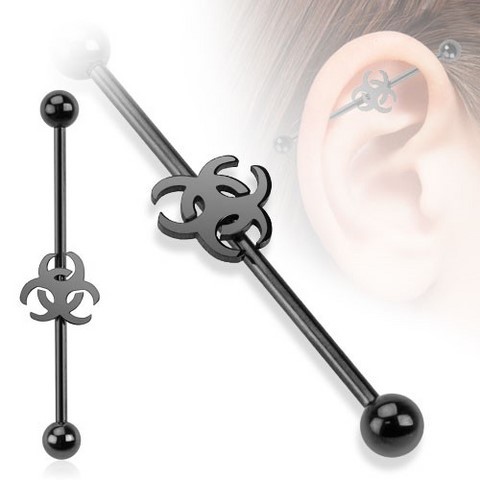 Bijou Piercing Oreille Industriel