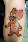 Tatouage Jerry souris