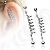 Bijou Piercing Oreille : Industriel